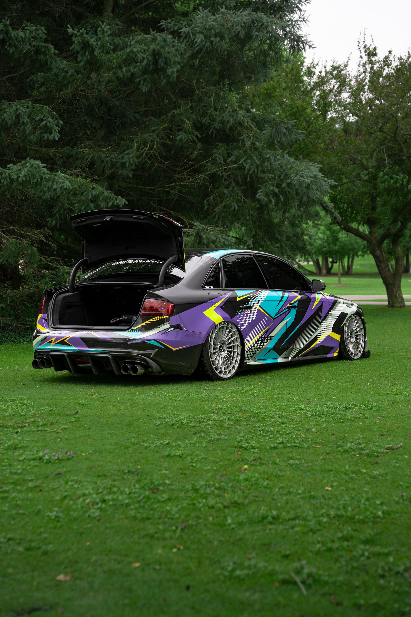 Full custom vehicle wrap
